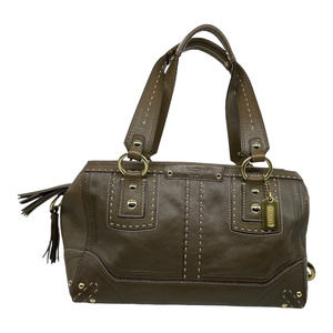 Coach ~ Andrea Satchel ~ Fatigue / Brass Hardware ~ VGUC